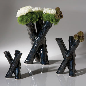 1525-Kindling Tulipiere-Bronze-Medium-Vases