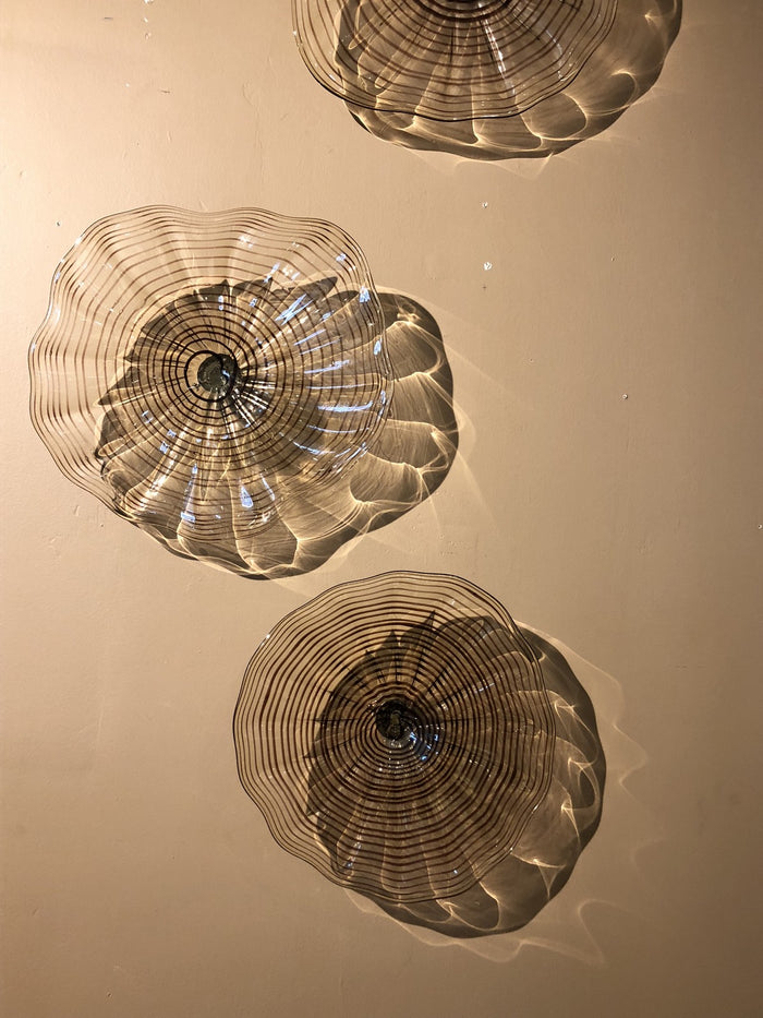 Glass Wall Mounted Platter