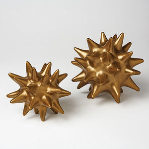 1536-Urchin-Antique Gold-Small-Decor