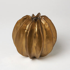 1541-Sea Star Vase-Antique Gold-Decor