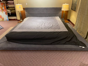 Japanese Style King Bed with Night Stands