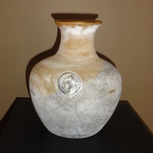 631-Glass Vase with Lion's Head-Vase