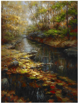 7887-Landscape Stream-Art
