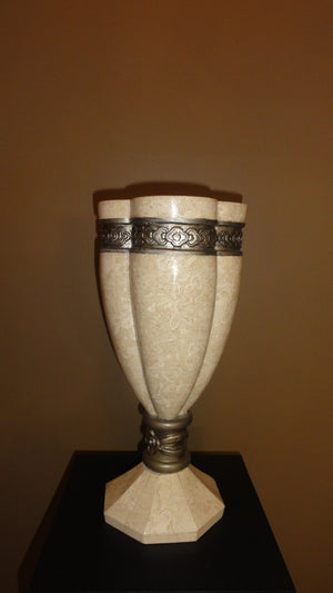 788-Fossil Stone Vase (Large)-Vase