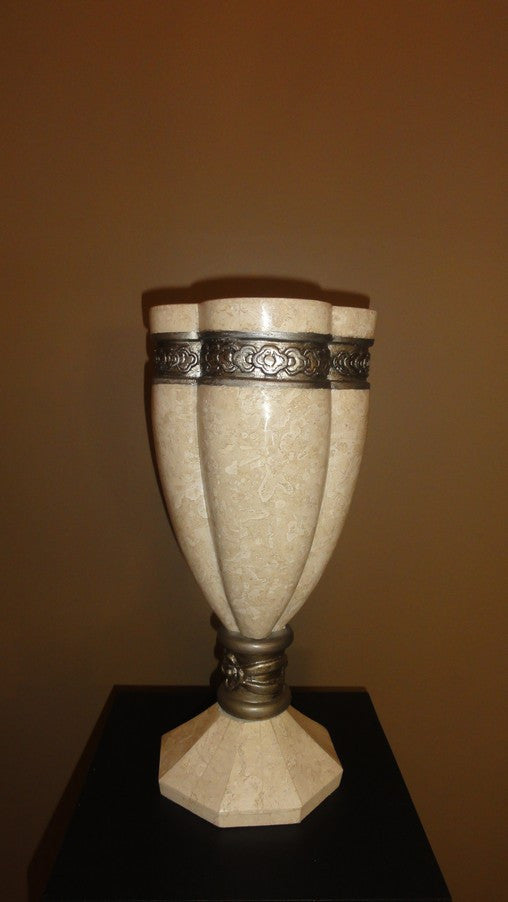 Fossil Stone Vase (Large)