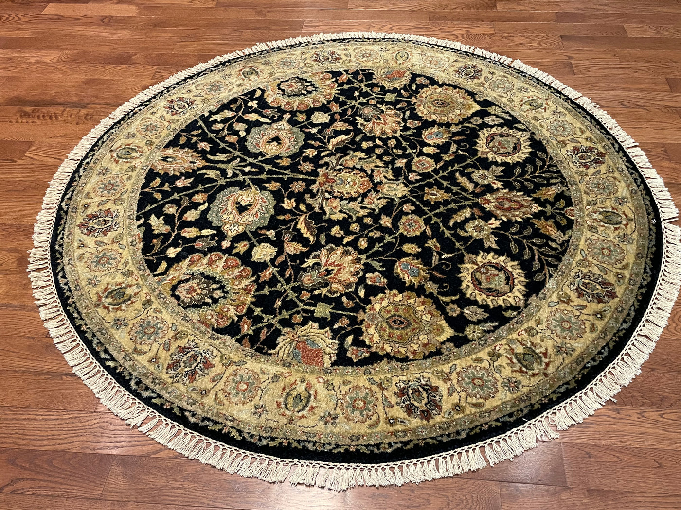 9498-5x5-Round-Traditional-Rug – Oriental Rug Palace